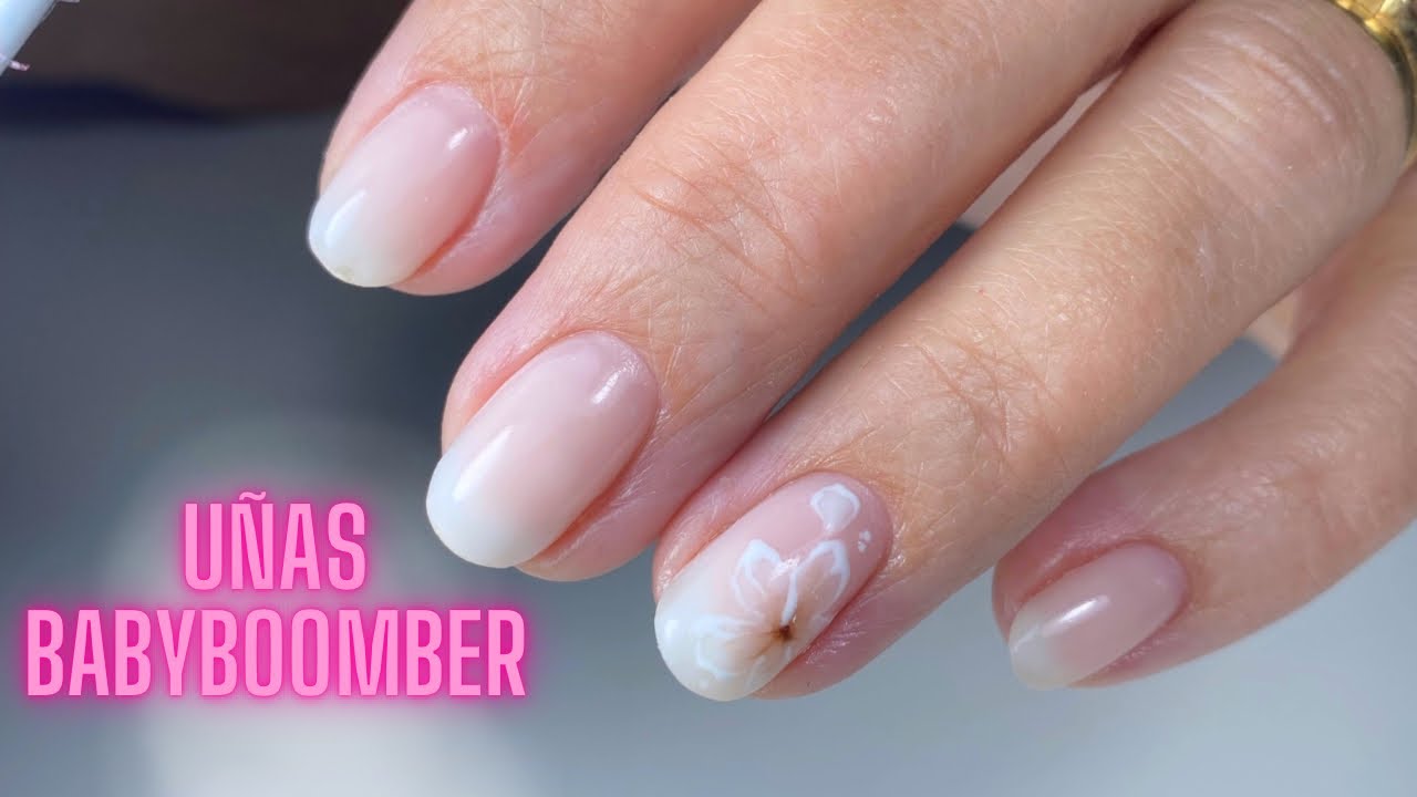 Facil Baby boomer en uñas naturales, tecnica de kapping / babyboomer ...