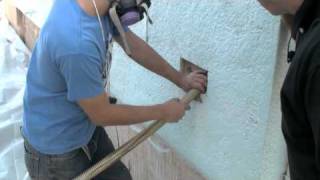 Accessing Stucco Walls for Dense Packing