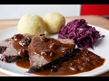 Sauerbraten Selber Machen (Rezept) || Marinated Pot Roast (Recipe) || [ENG SUBS]