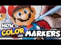 HOW to use ALCOHOL MARKERS | Professional Advice