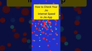 Jio Speed Test in My Jio App ⚡ screenshot 3