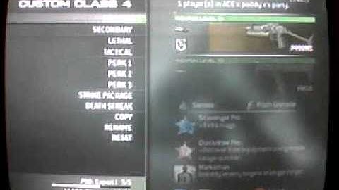 MW3 Create a Class guide for a M.O.A.B