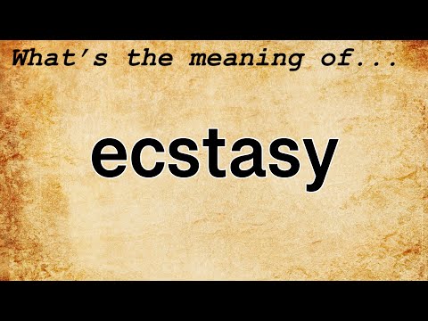 Video: Kaip sakinyje naudoti žodį ekstazė?