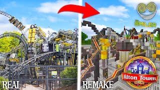 Making Alton Towers RIDES... in Minecraft!