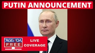 Putin Announcement About Ukraine War - LIVE BREAKING NEWS COVERAGE