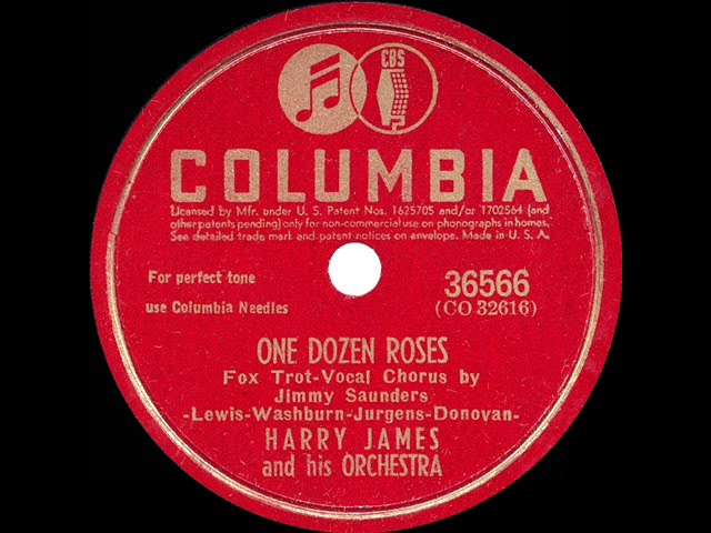 Harry James & His Orchestra - One Dozen Roses