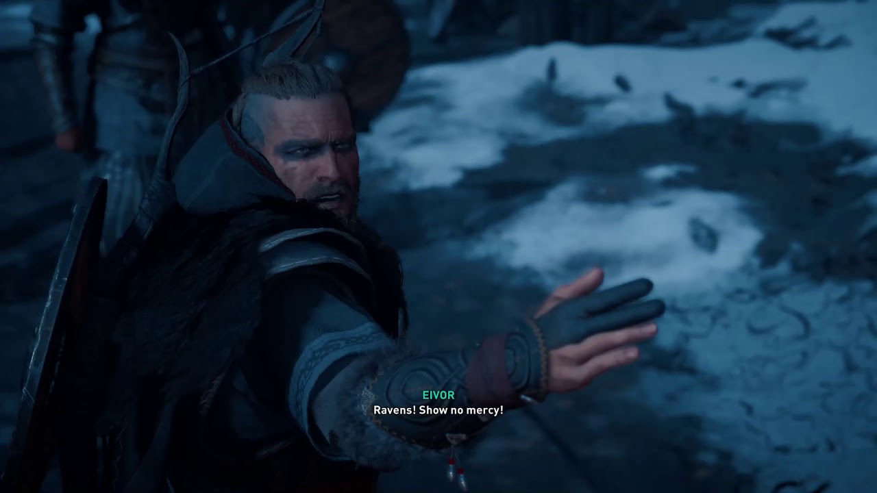 Assassin's Creed Valhalla EVIOR KILLED FIRST BOSS VILLAIN BOMBER