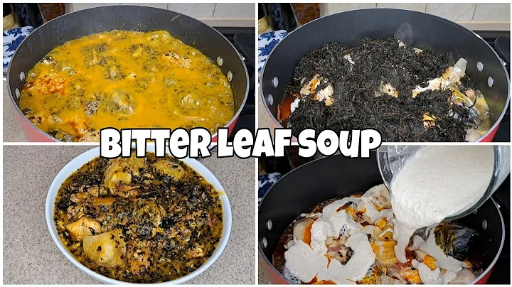 Cooking igbo style Bitterleaf Soup for the first time | "Oyinbonized" Bitterleaf soup.