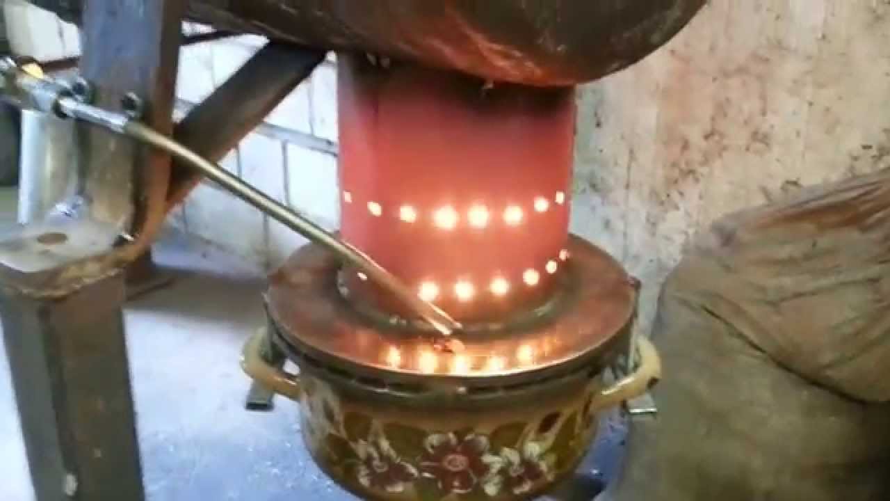 Waste Oil Burner - YouTube