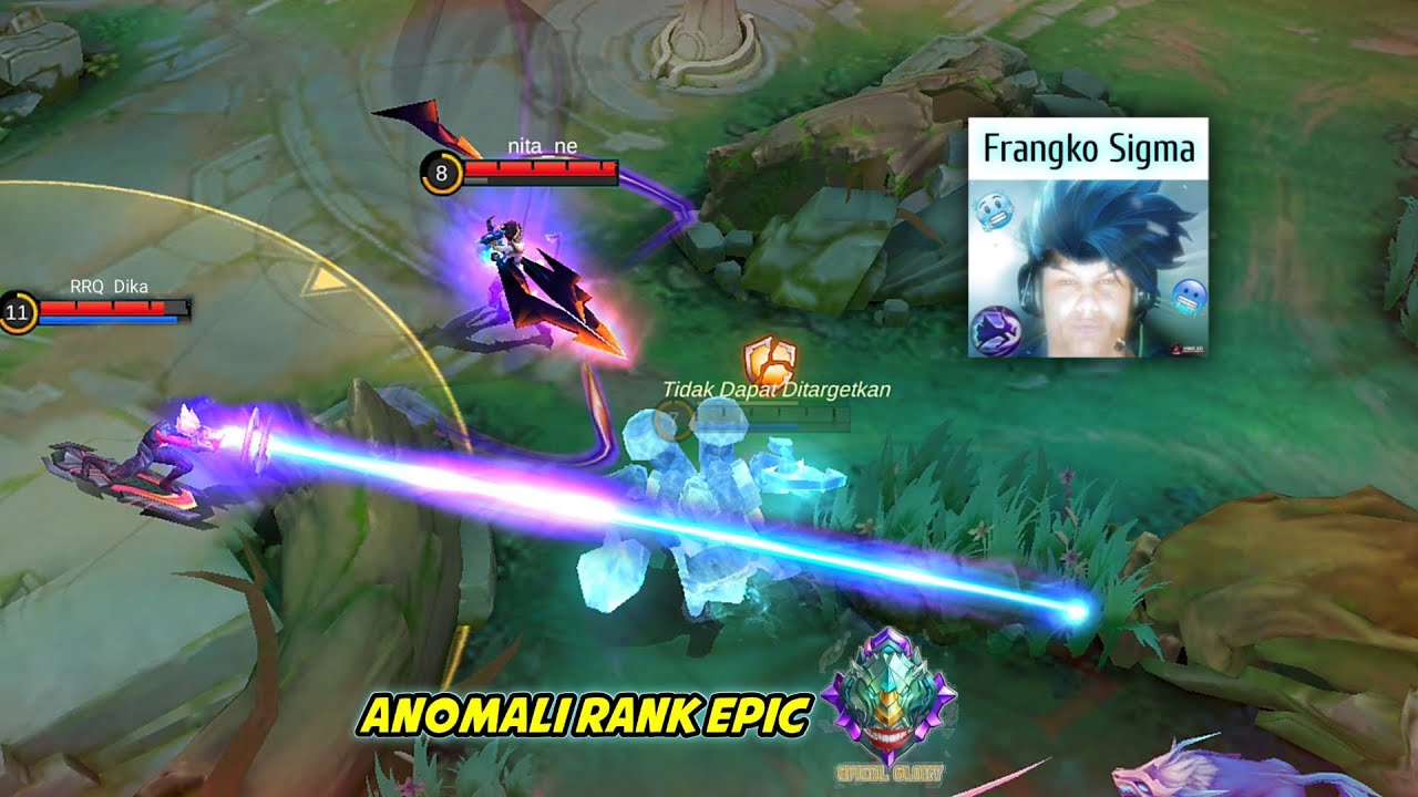 Momen lucu para Anomali rank epic -MLBB MEME EXE 