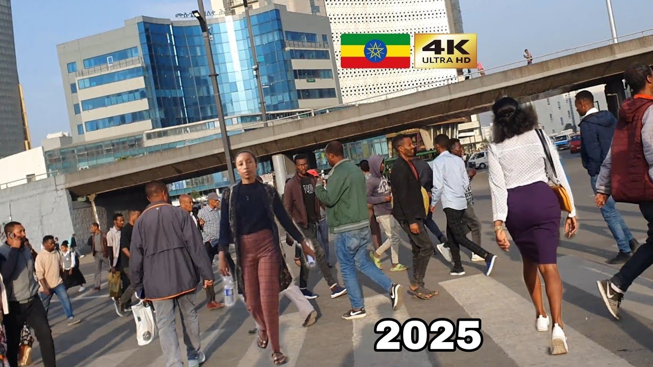 Beautiful Ethiopia , 🇪🇹 Addis Ababa walking Tour 2025 , Ethiopia - YouTube