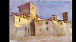 John Singer Sargent (American, 1856-1925) - Part II - Landscape paintings by John Singer Sargent