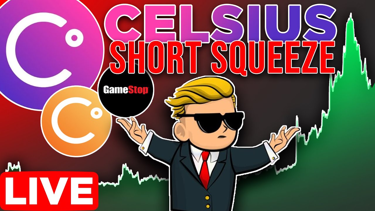 Celsius Update + $CEL Short Squeeze LIVE