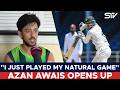 Azan Awais Reveals His Simple Approach After Composed Fifty vs West Indies | 2nd Test Day 02 | MA2K