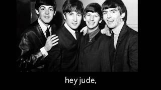 The Beatles - Hey jude (subtitulada en español) chords