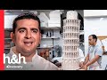 Buddy reproduz a Torre de Pisa em grandioso bolo inclinado | Cake Boss | H&H Brasil