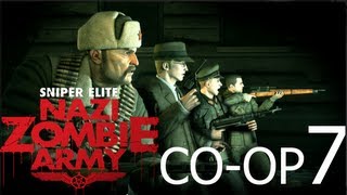 Sniper Elite Nazi Zombie Army[co-op3คน] #7 นั้งรถอีกแล้วหลอ screenshot 5