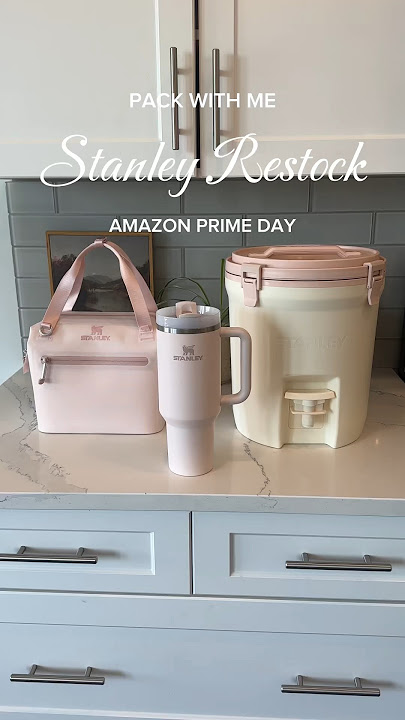 Restock my Stanley’s for a girls trip 💅#amazonfinds2024 #restockasmr #asmrrestock #restockingasmr