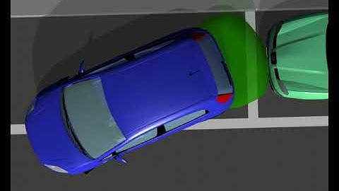 3 warning zones for Proxel parking sensors | Rear model