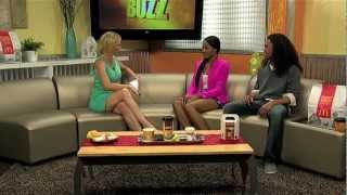 Keke Palmer And The Voice On The Daily Buzz 04-24-2012