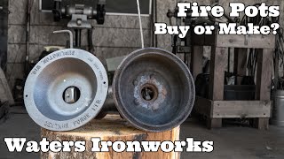 Centaur Forge Firepot vs. Brake Drum Firepot