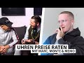 Justin reagiert auf Monte, Marc & Memo schätzen Uhren Preise.. | Reaktion