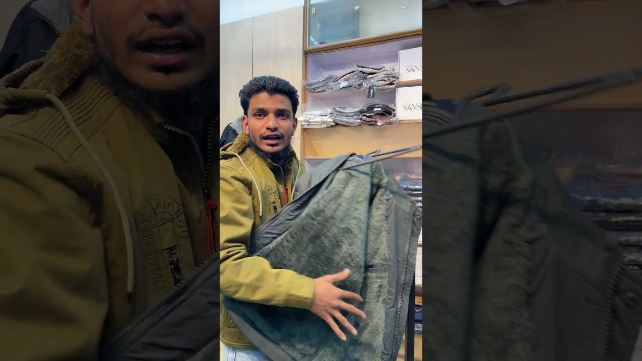 Winter feels, premium style  ❄️✨Cotton outside, cozy fur inside — the perfect jacket for this season