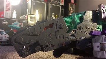 Transformers Titans Return 2 Metroplex vs Trypticon Stop Motion