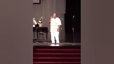 Brother Roger Vaughn, Sr. Singing "One of These Mo...