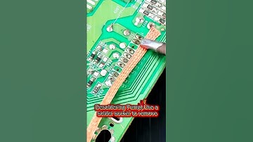 How to remove old solder from electronics circuit #2026 #accircuits #greencircuit #printedcircuits