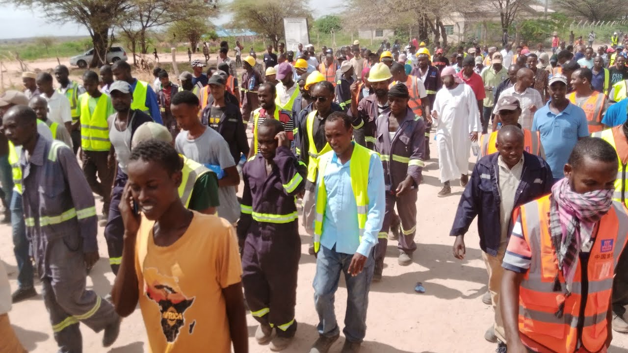 Modogashe Isiolo-Modogashe-Mandera road workers STRIKE over poor PAY, WORKING ...