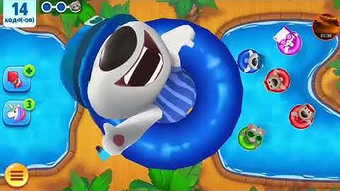 Talking Tom Pool level 81 walkthrough