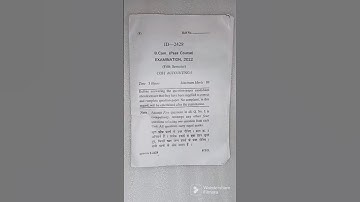 COST ACCOUNTING -1|B.COM- FIFTH SEM mdu gu