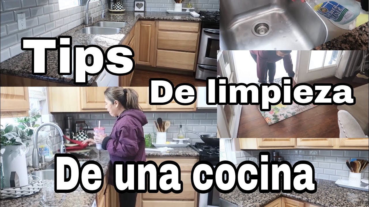 Hábitos para mantener la cocina limpia y ordenada - YouTube