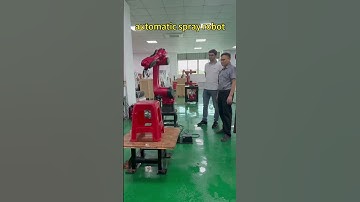 Automatic spray robot. Programming-free system! #industrial #machine #robot #factory #spray