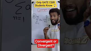 Convergent or Divergent? |GATE CSIR JAM PYQ