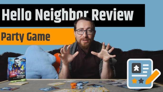 Hello Neighbor: The Secret Neighbor Party Game + PC Code NEW SEALED Cards  2020