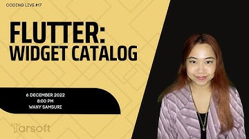 Flutter: Widget Catalog
