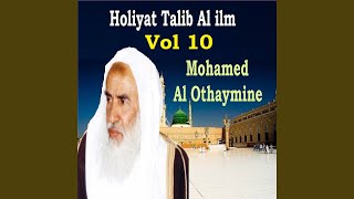Holiyat Talib Al ilm, Pt.1 - Mohamed Al Othaymine