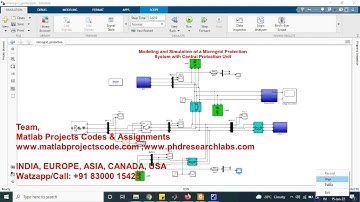 Modeling and Simulation of a Microgrid Protection System with Central Protection Unit