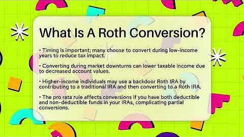 What Is A Roth Conversion? - Tax and Accounting Coach