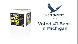 Independent Bank voted Best Bank in Michigan by Forbes Magazine