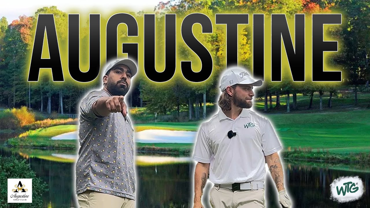 ЧТО ЗА ГОЛЬФ?! | Гольф-клуб «Огастин», первые 9 лунок ⛳️ . 🏌🏽