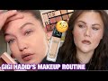 TESTING GIGI HADID'S POST PREGNANCY MAKEUP ROUTINE!