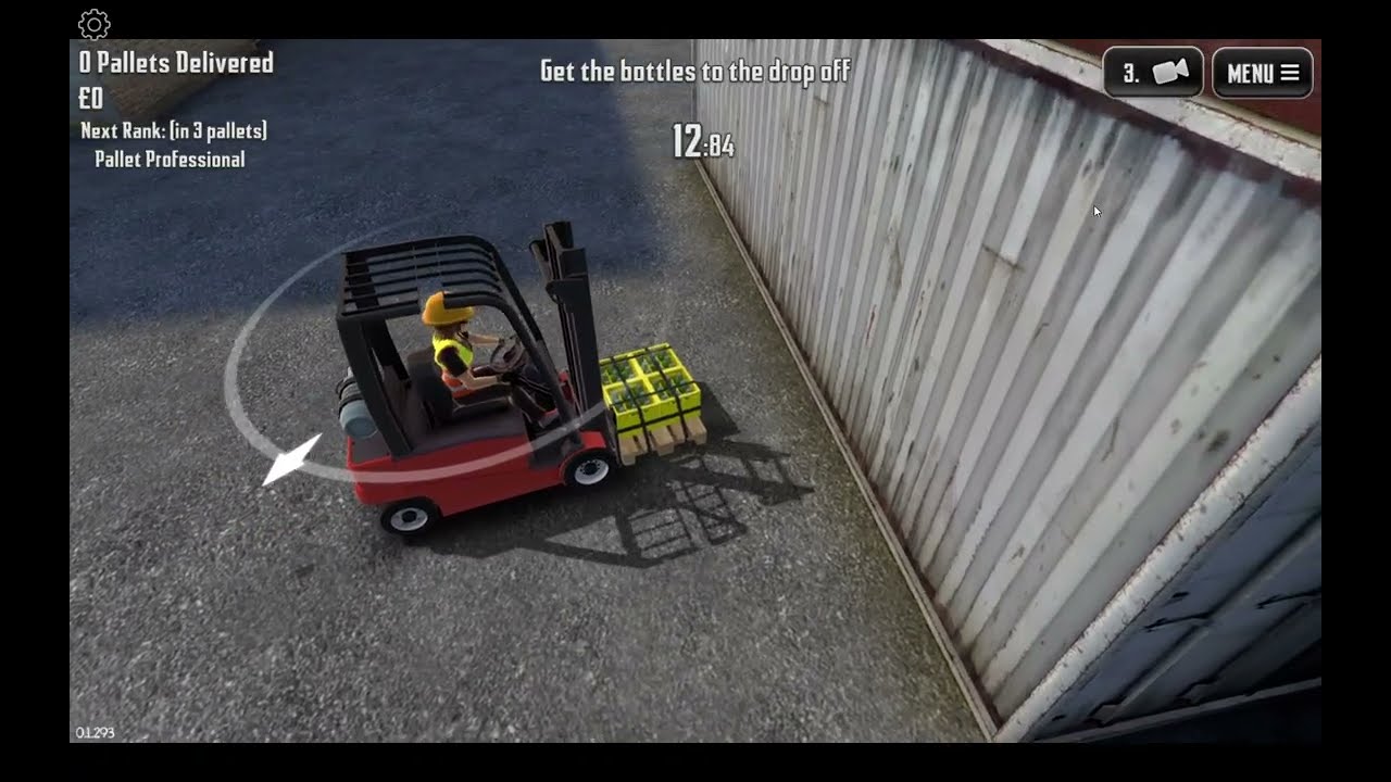 Heavy Material Lifting Driving Game Gameplay | Construction Driving Game 