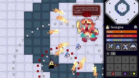 [RotMG PSERVER SPOILER] Maahes, the God of War behavior Testing