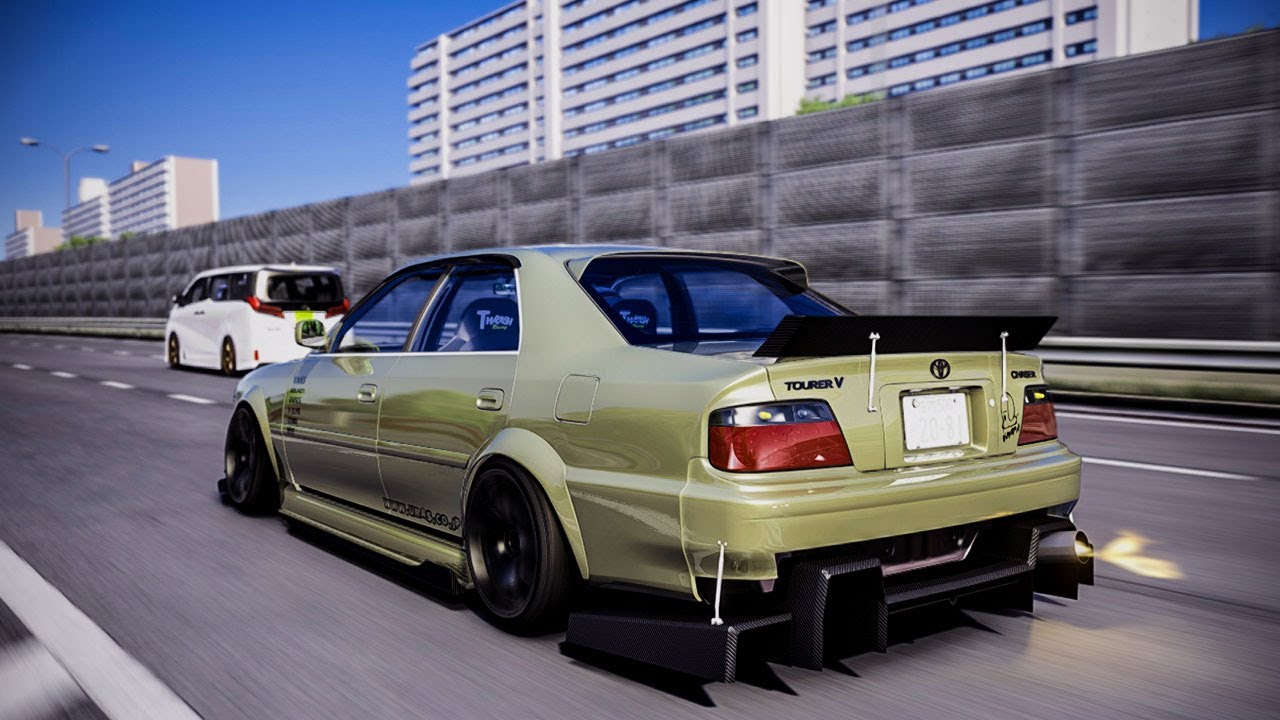 616HP TOYOTA CHASER JZX100 FULL SEND! Assetto Corsa Logitech G29
