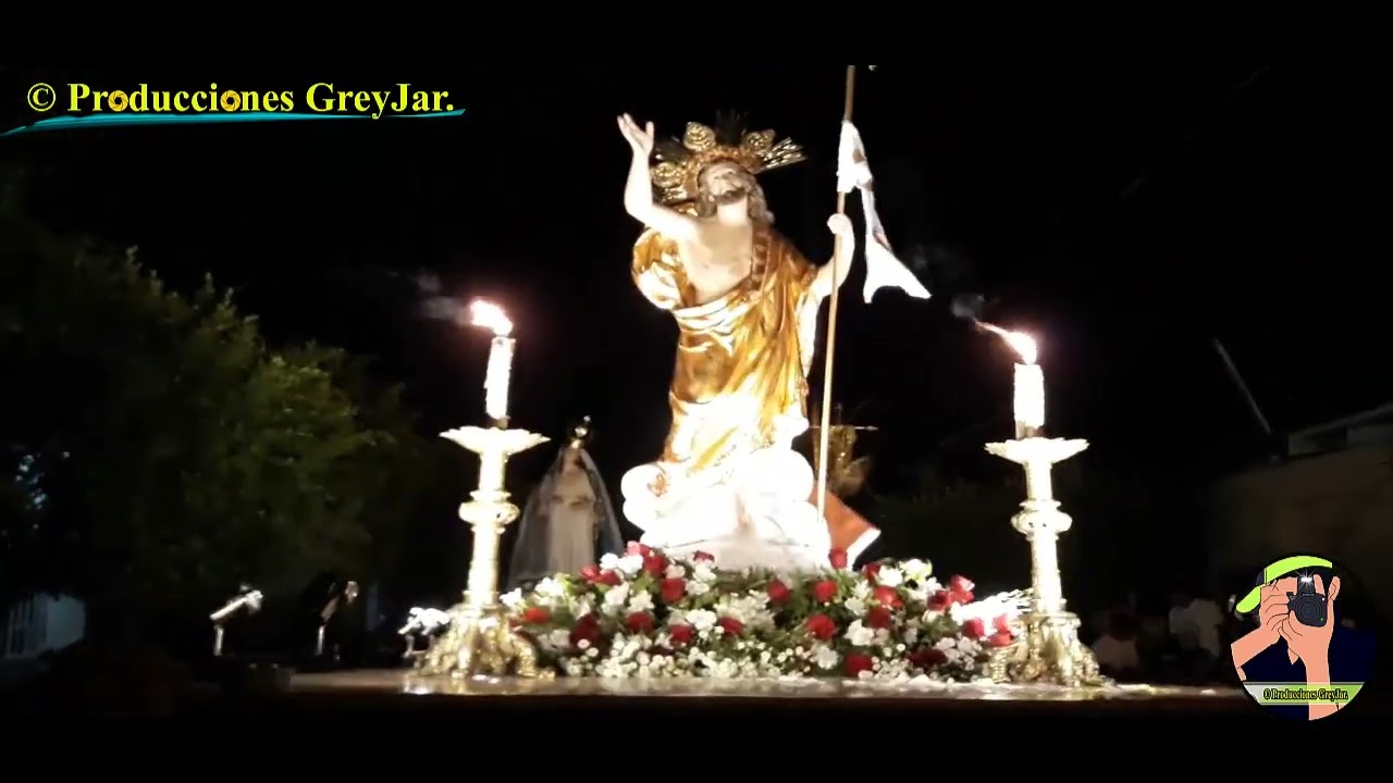 Proseción de Jesús Resucitado, Masaya Nicaragua - Calvario Central 2022.