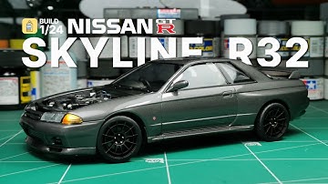 Build 1/24 Tamiya Nissan Skyline R32 GT-R