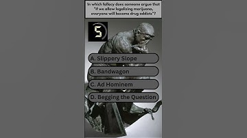 Unraveling the Web of Logical Errors - A Quiz Adventure! #criticalthinking #logicalfallacy